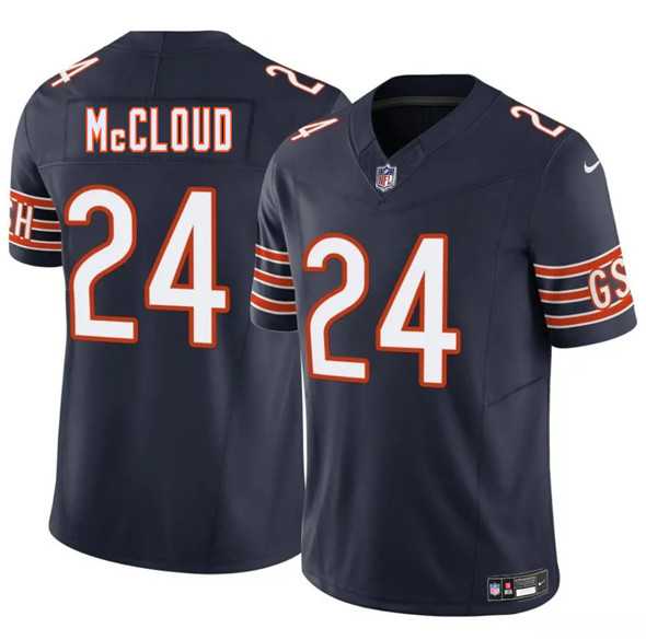 Men & Women & Youth Chicago Bears #24 Nick McCloud Navy 2025 F.U.S.E. Vapor Untouchable Limited Stitched Jersey,We sell and wholesale Men & Women & Youth Chicago Bears #24 Nick McCloud Navy 2025 F.U.S.E. Vapor Untouchable Limited Stitched Jersey on line form chian!